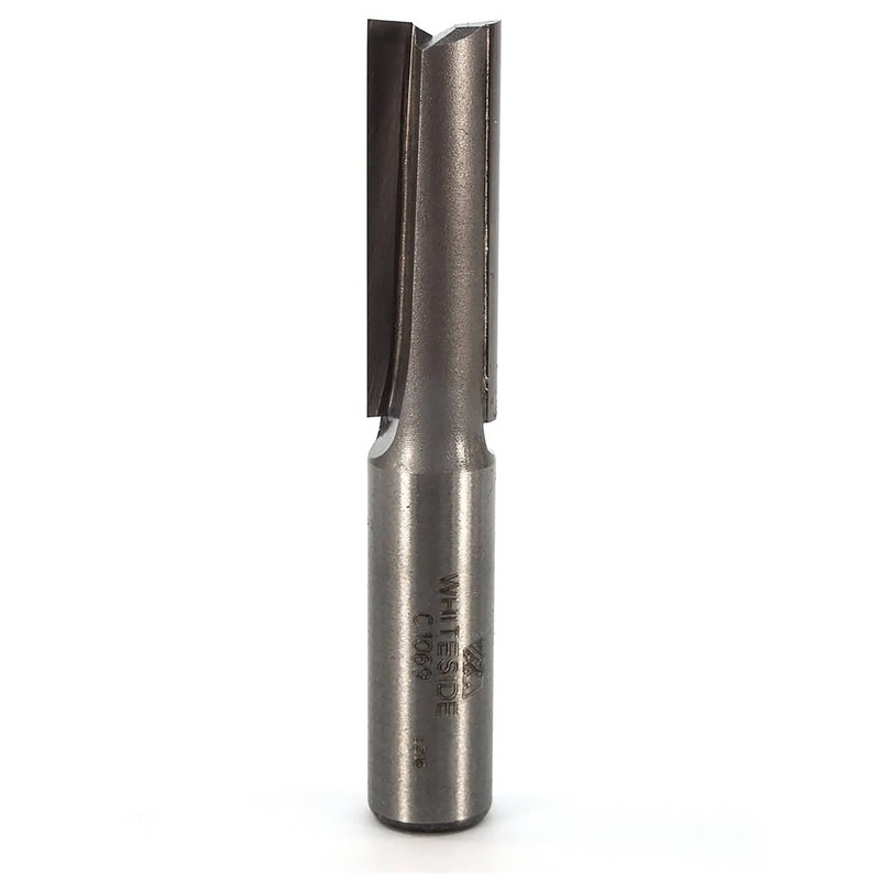 Double Flute Straight Cut CNC Router Bit - 1/2" SH - Diameter:1/2" - Cutting Length:1-1/2"